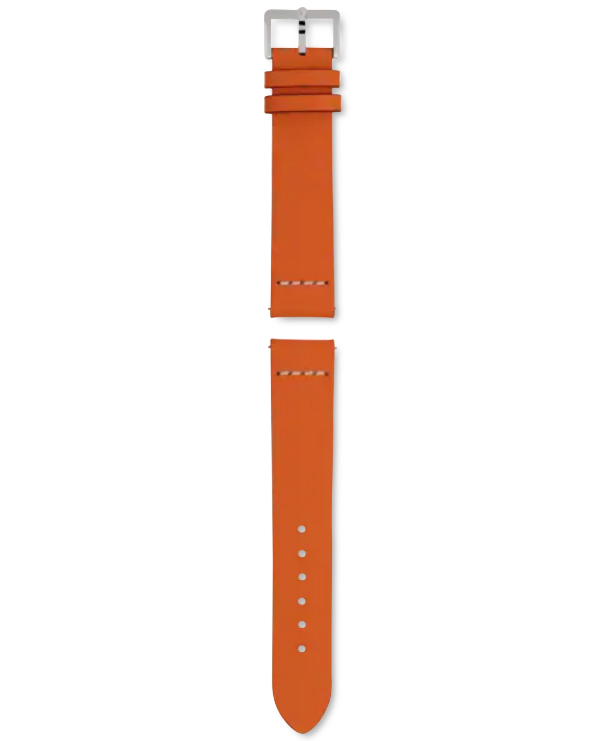 Rado Captain Cook Orange Leather Watch Strap 37mm