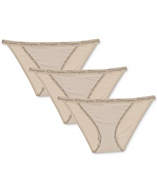 Women's 3-Pk. Microfiber Bikini Underwear CH42M3
