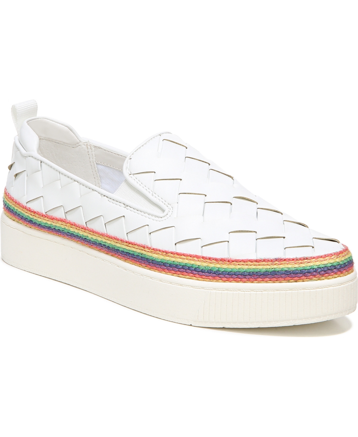 Franco Sarto Homer 3 Slip-on Sneakers - Rainbow Faux Leather