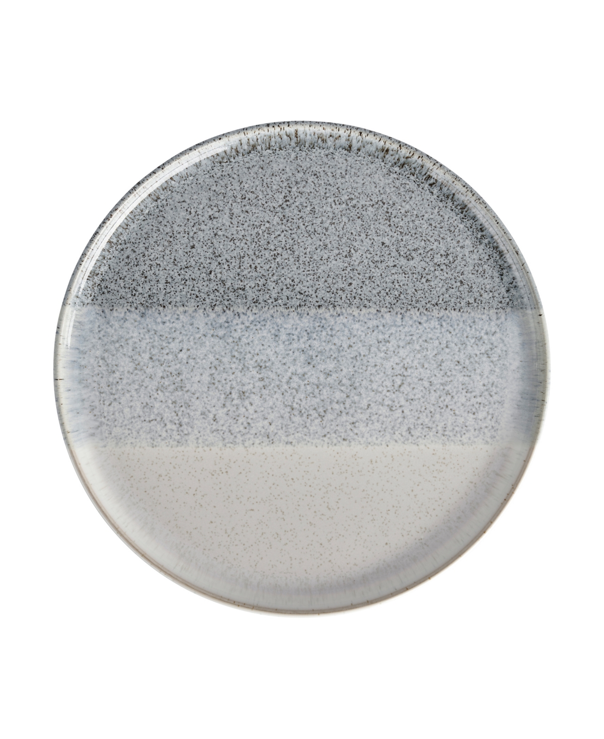 Denby Studio Accent Round Platter In Light Gray
