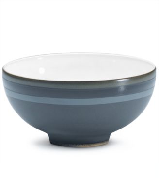 Denby - "Jet Stripes" Rice Bowl