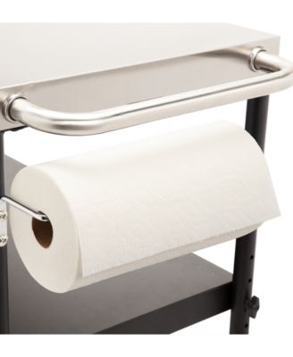 Outdoor BBQ Prep Cart