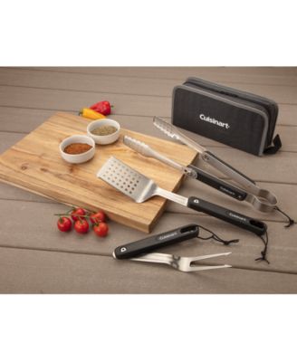 4-Piece Folding Grill Tool Set