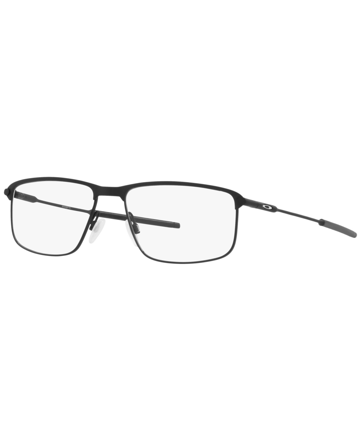 OX5019 Socket Ti Men's Rectangle Eyeglasses - Satin Black