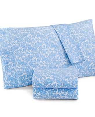 Martha Stewart Collection - Ornamental Scroll 300 Thread Count King Sheet Set
