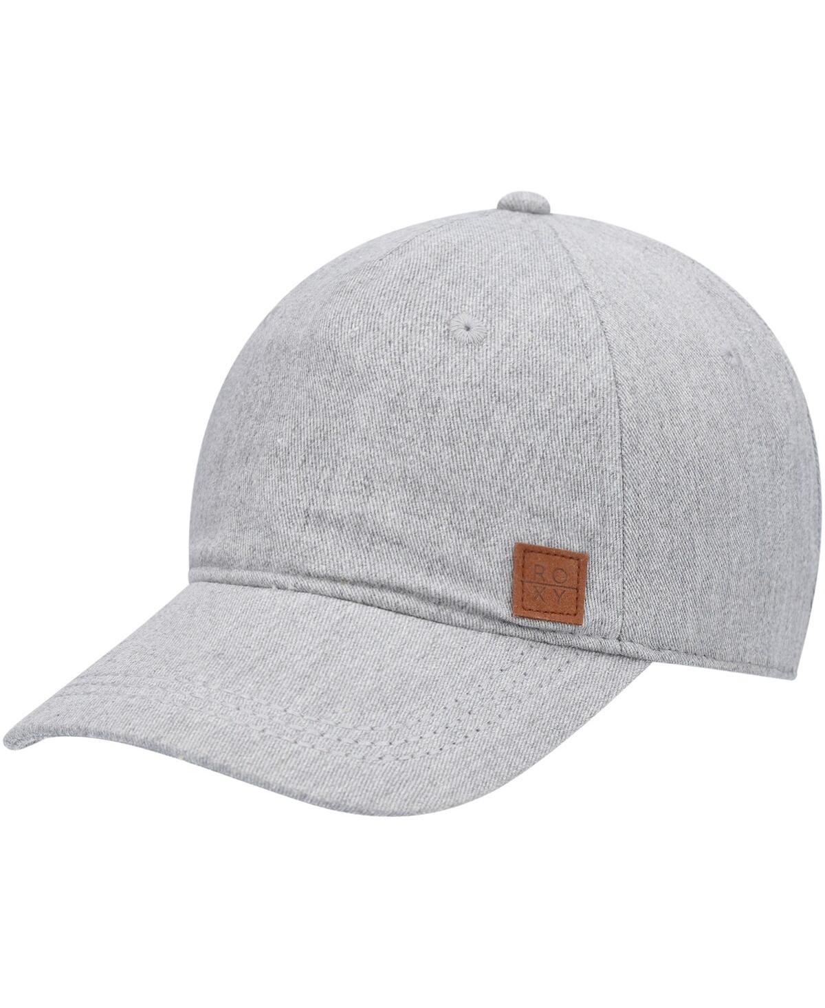 Shop Roxy Women's  Heathered Gray Extra Innings Adjustable Hat