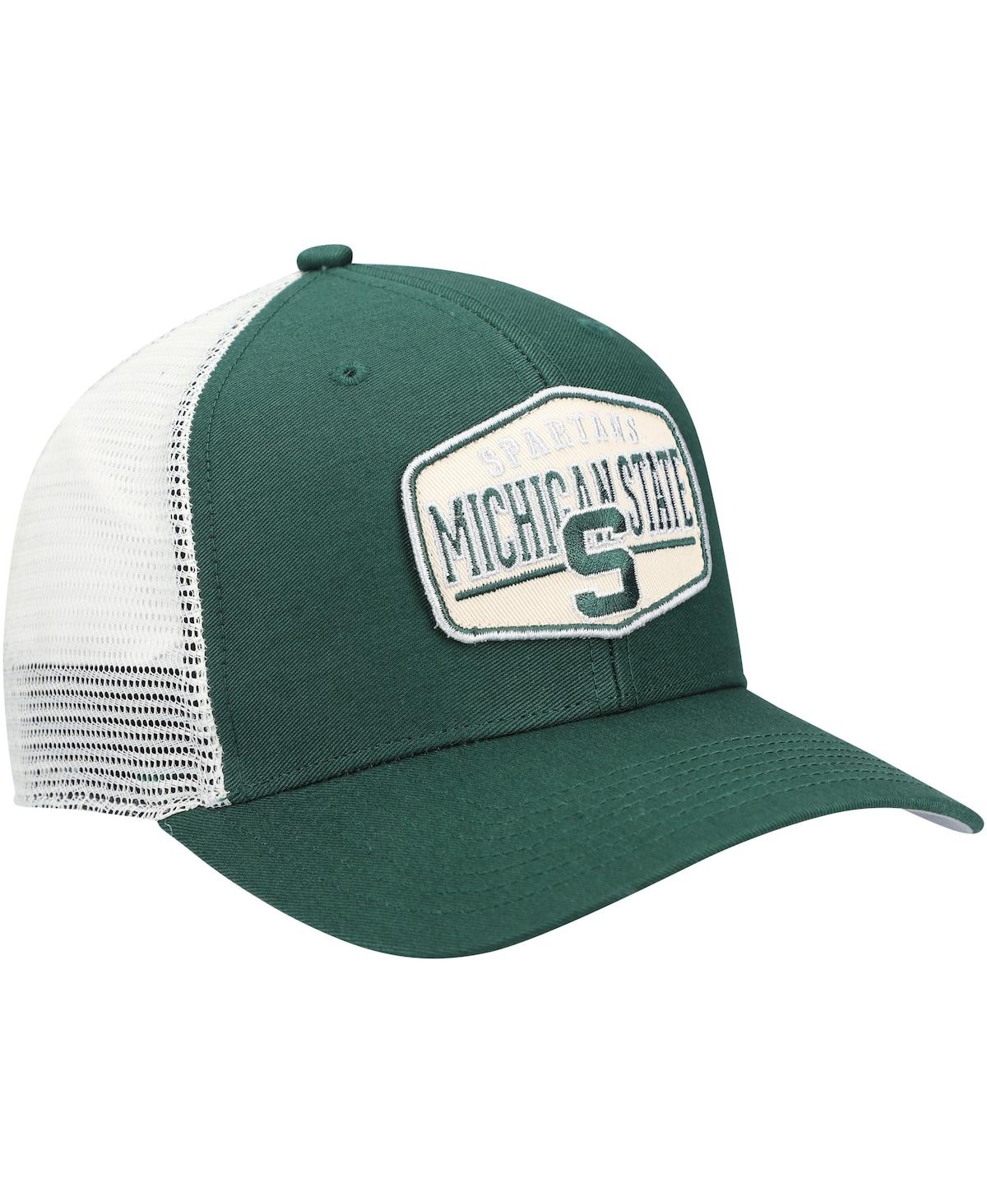 Shop 47 Brand Men's '47 Green Michigan State Spartans Shumay Mvp Trucker Snapback Hat