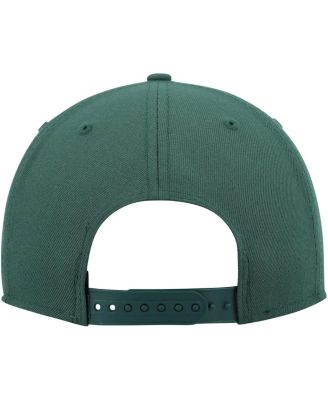 Men's Hunter Green Milwaukee Bucks 2021 Nba Finals Champions Tear On The Court 9Fifty Snapback Hat