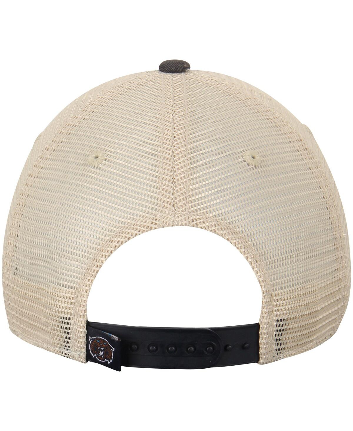 Top Of The World Men's  Black, Cream Villanova Wildcats Offroad Trucker Hat In Black,cream