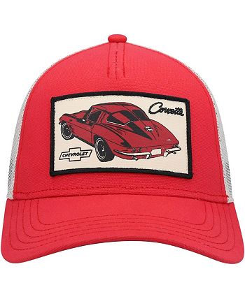 GM-1903A-RED American Needle Ballpark Corvette Baseball Dad Hat 