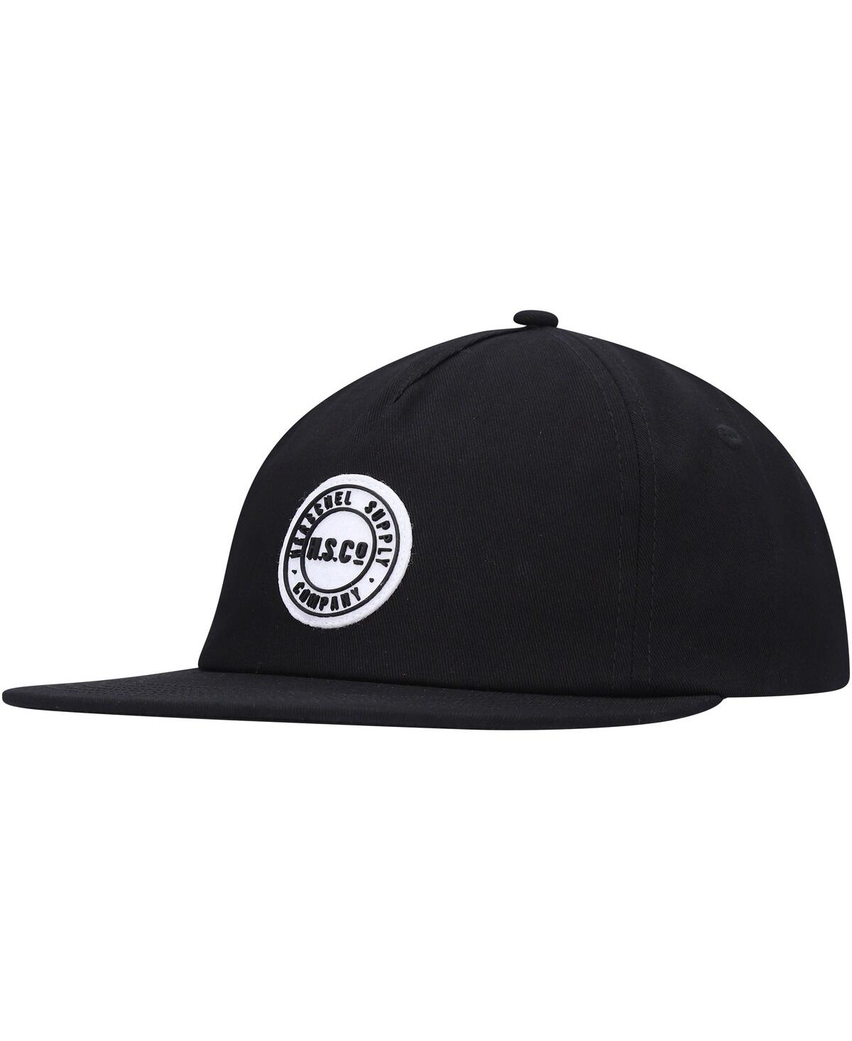 Men's Herschel Supply Co. Black Scout Adjustable Hat - Black