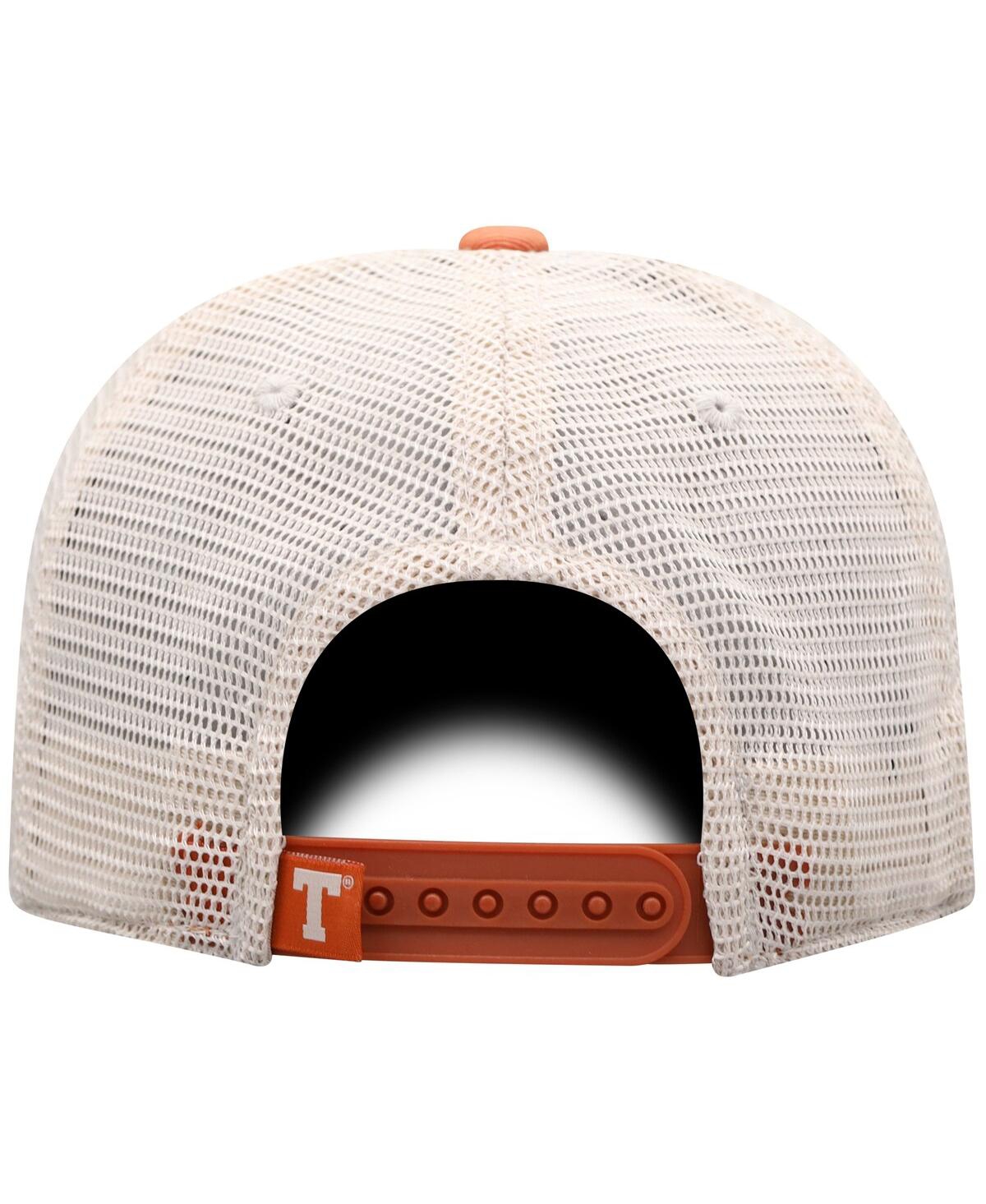 Top Of The World Men's  Texas Orange Texas Longhorns Offroad Trucker Snapback Hat In Texas Orange