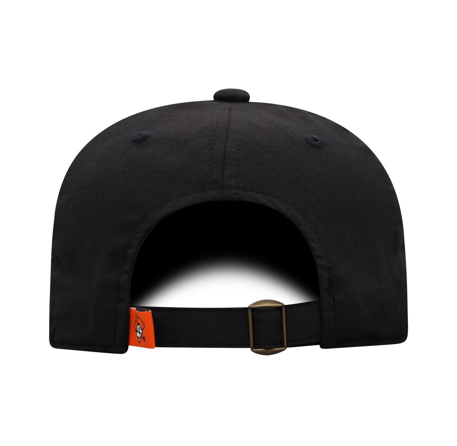 Men's Black Oklahoma State Cowboys Staple Adjustable Hat