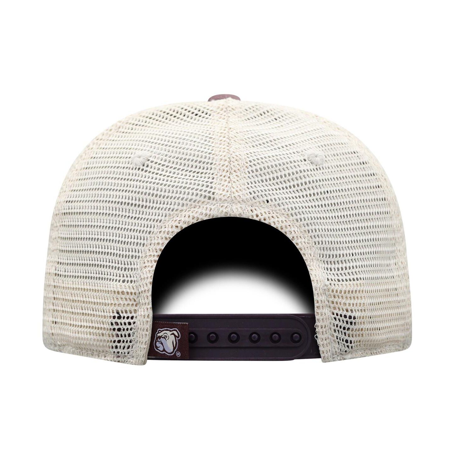 Мужская кепка Top of the World Maroon Mississippi State Bulldogs Offroad Trucker Snapback Hat — фото 5