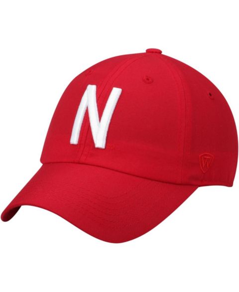 Мужская кепка Top of the World Scarlet Nebraska Huskers Staple Adjustable Hat