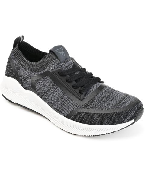 Мужские трикотажные кроссовки Vance Co. Keller в стиле athleisure, цвет: Чёрный