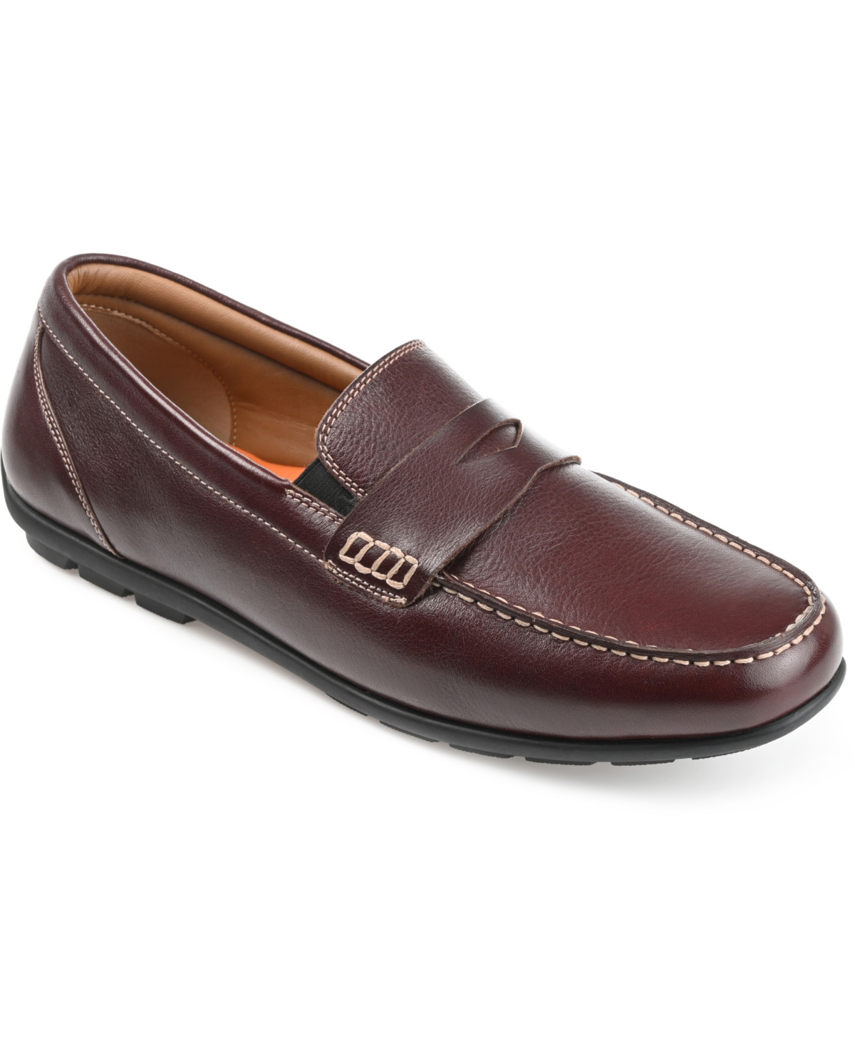 Shop Thomas & Vine Men's Woodrow Driving Loafers In Wine
