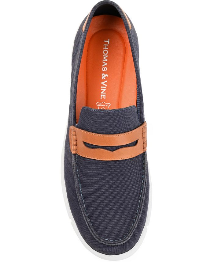 Thomas & Vine Men's Tevin Textile Loafers Macy's