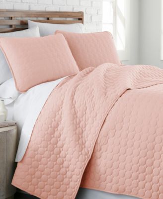 Ultra-Soft Lightweight Embroidered 3-Pc. Quilt Set, King/California King