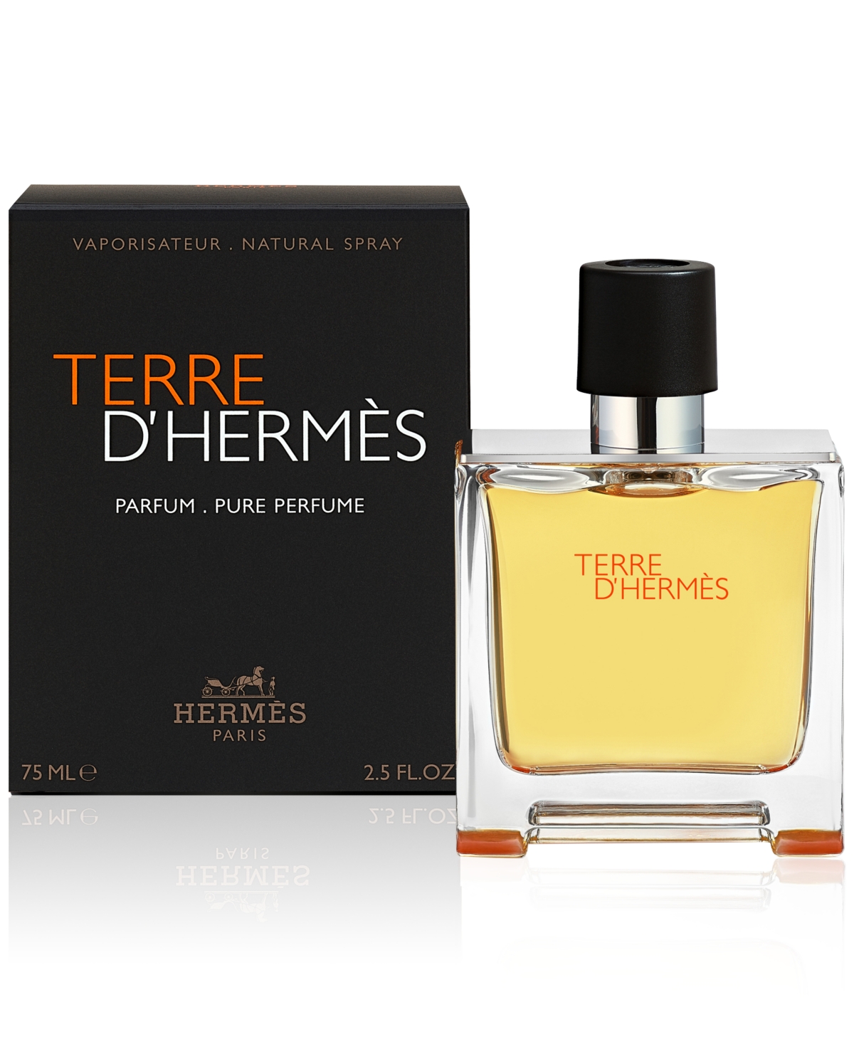 Hermes Terre d'Hermes Pure Perfume Spray, 2.5 oz.