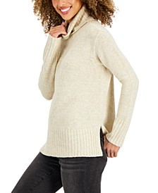 Petite Cozy Turtleneck Sweater, Created for Macy's
