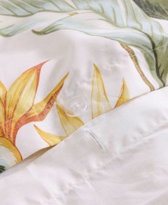 Birds of Paradise 3 Piece Duvet Cover Set, Full/Queen
