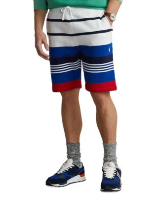 Polo Ralph Lauren Men's 9-Inch Striped Fleece Shorts Macy's