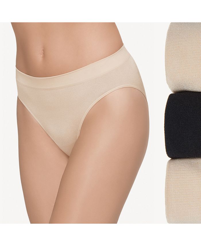 Buy Reebok Women's Underwear – No Show Lightweight Hipster Briefs (3 Pack),  Black/Pink/Rose Dust, X-Large at