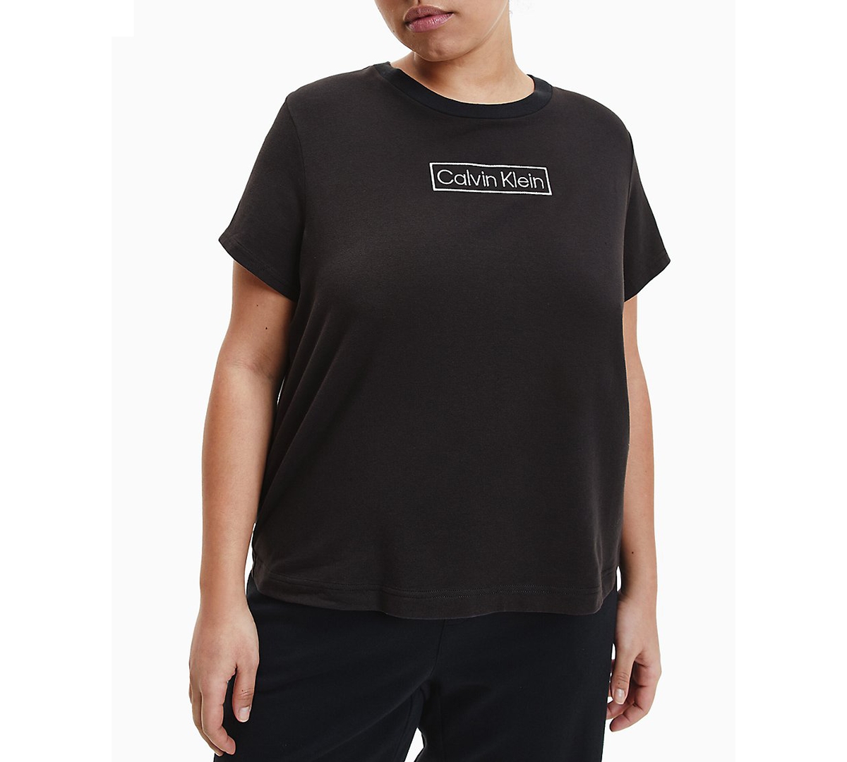 Calvin Klein Women's Plus Size Reimagined Heritage Lounge T-Shirt