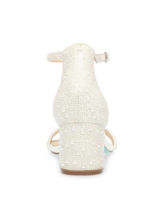 Betsey Johnson Women's Mari Block Heel Evening Sandals