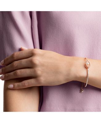 VIP価格【SWAROVSKI】スワロフスキー Sparkling Dance Oval Swarovski Sparkling Dance Oval Round Cut Rose Gold Tone