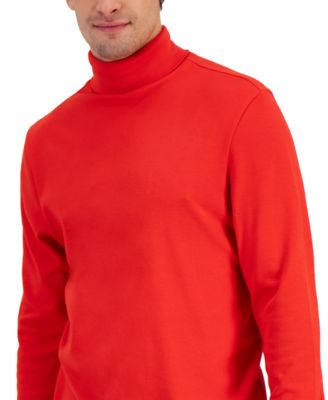 Men's Solid Turtleneck Shirt, Created for Macy's