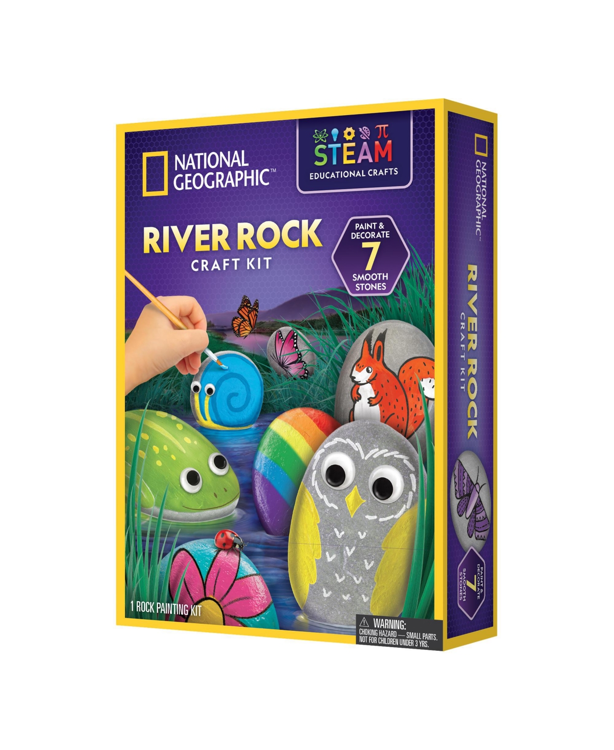 Rock Painting Activity Kit - Multi- Color