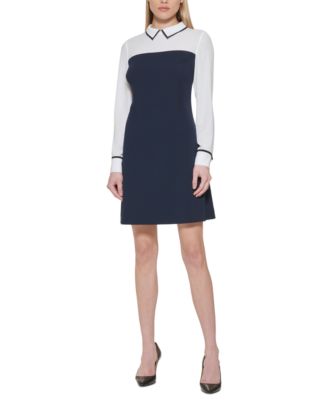 Tommy Hilfiger - Women's Collared Sheath Dress