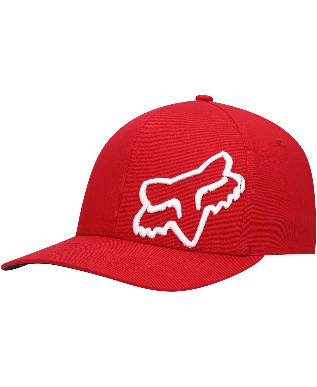 Men's Fox Red Flex 45 Flex Hat - Red