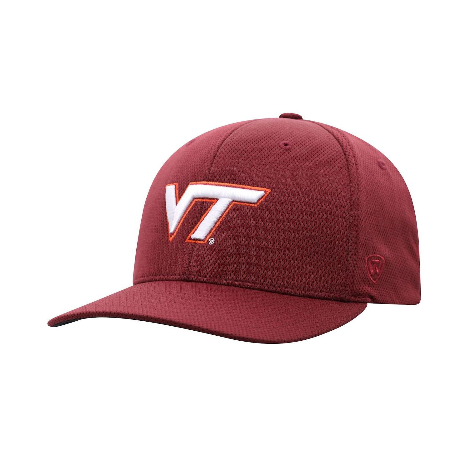 Men's Maroon Virginia Tech Hokies Reflex Logo Flex Hat