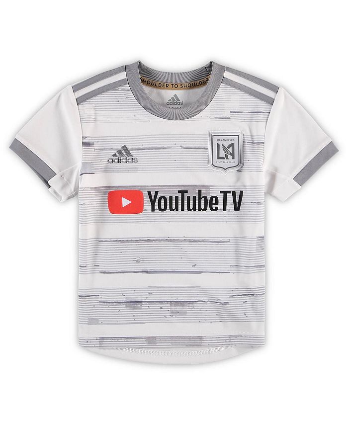 adidas 2020 LAFC Youth Away Jersey - White YM