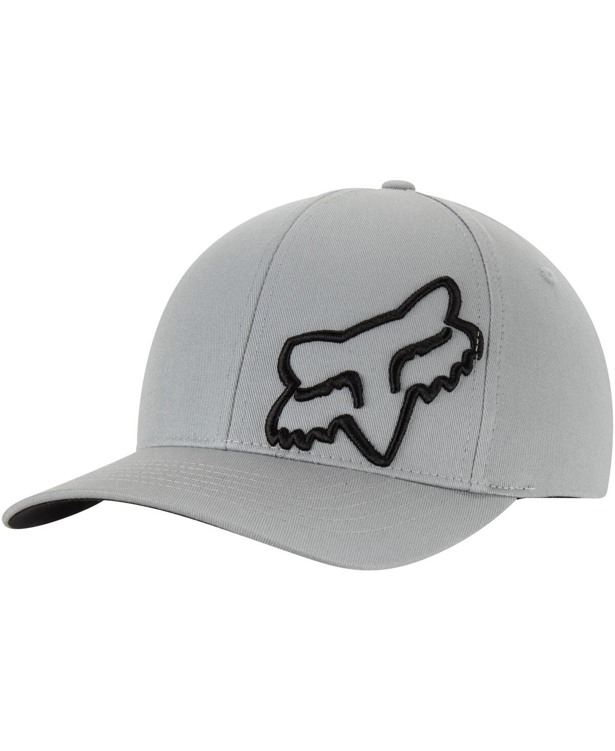 Men's Gray Fox Racing Flex 45 Flexfit Hat - Gray