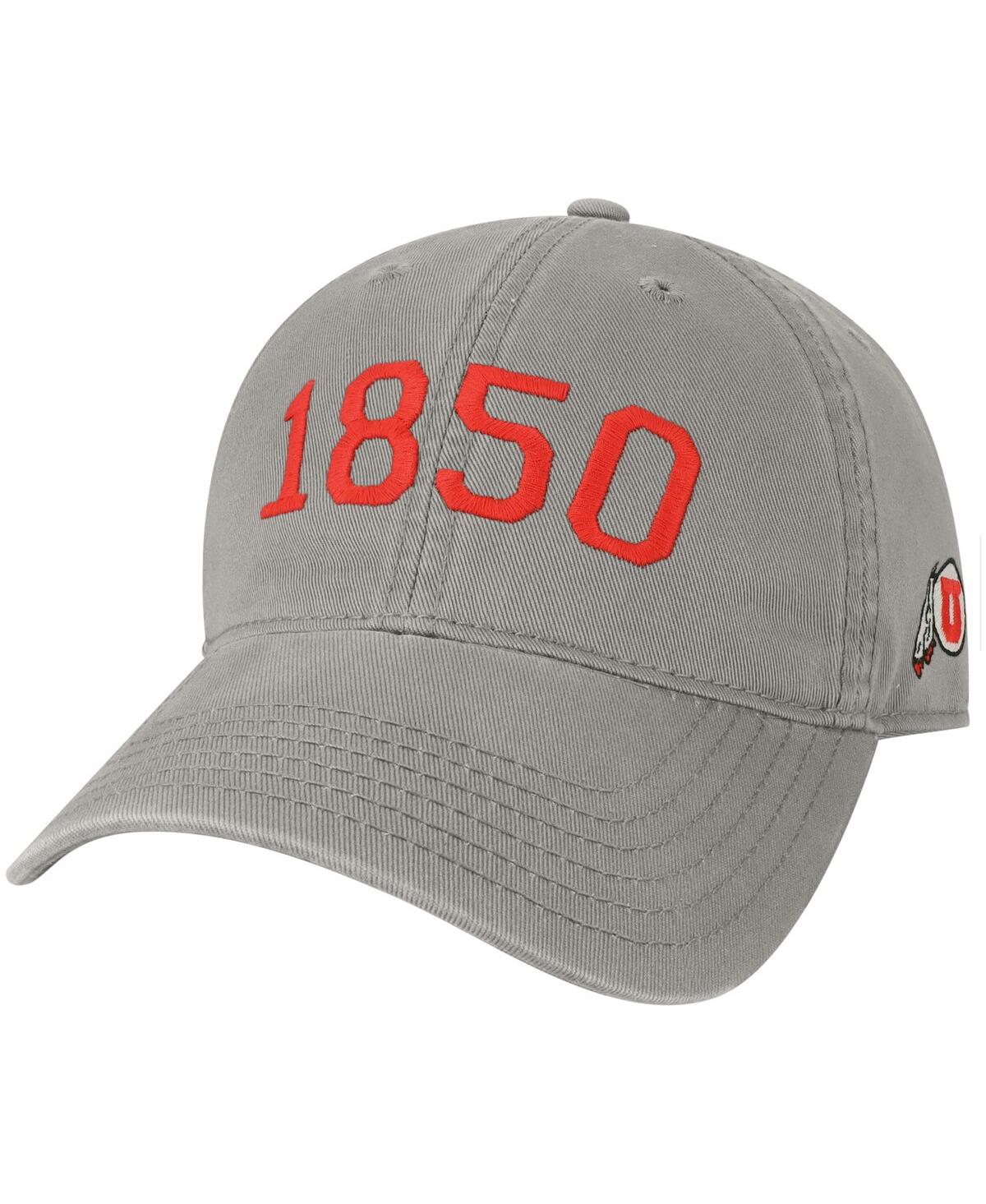 LEGACY ATHLETIC MEN'S GRAY UTAH UTES RADIUS ADJUSTABLE HAT 