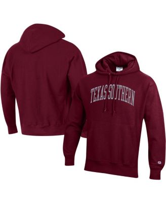 Men's Maroon Texas Southern Tigers Tall Arch Pullover Hoodie