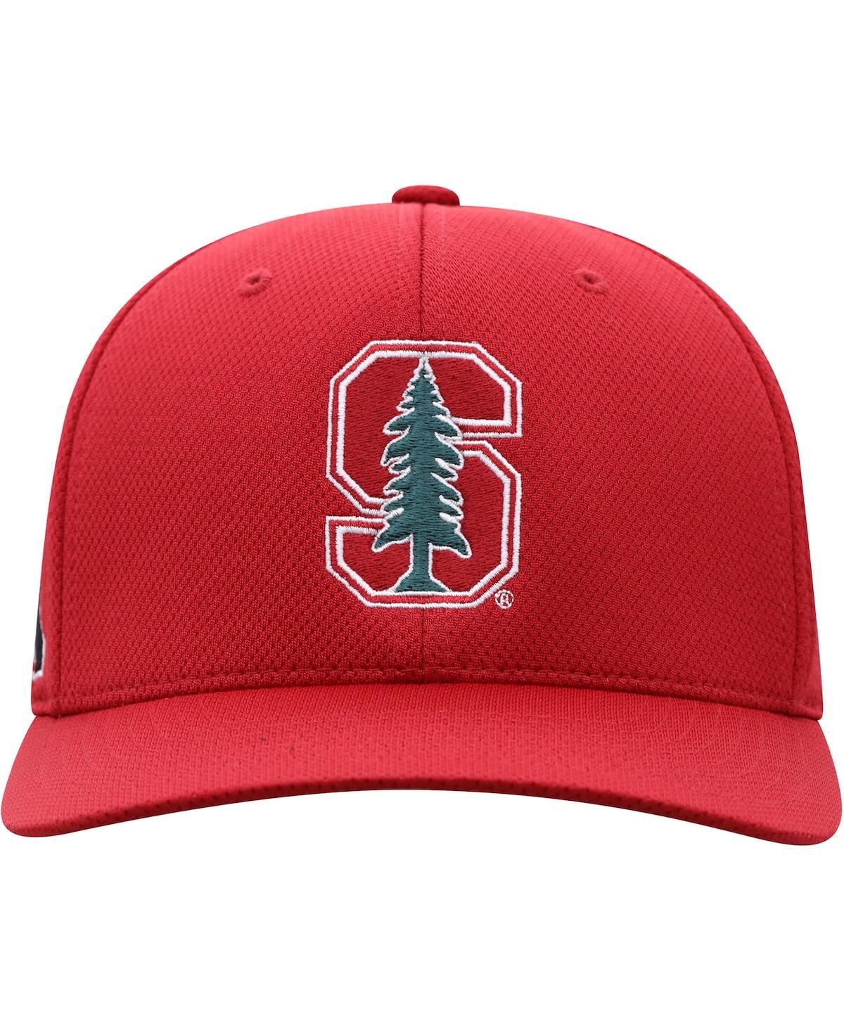 Shop Top Of The World Men's  Cardinal Stanford Cardinal Reflex Logo Flex Hat