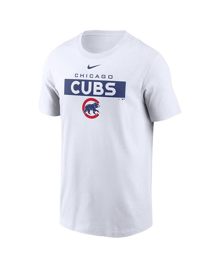 Nike Men's White Chicago Cubs Team T-shirt - Macy's
