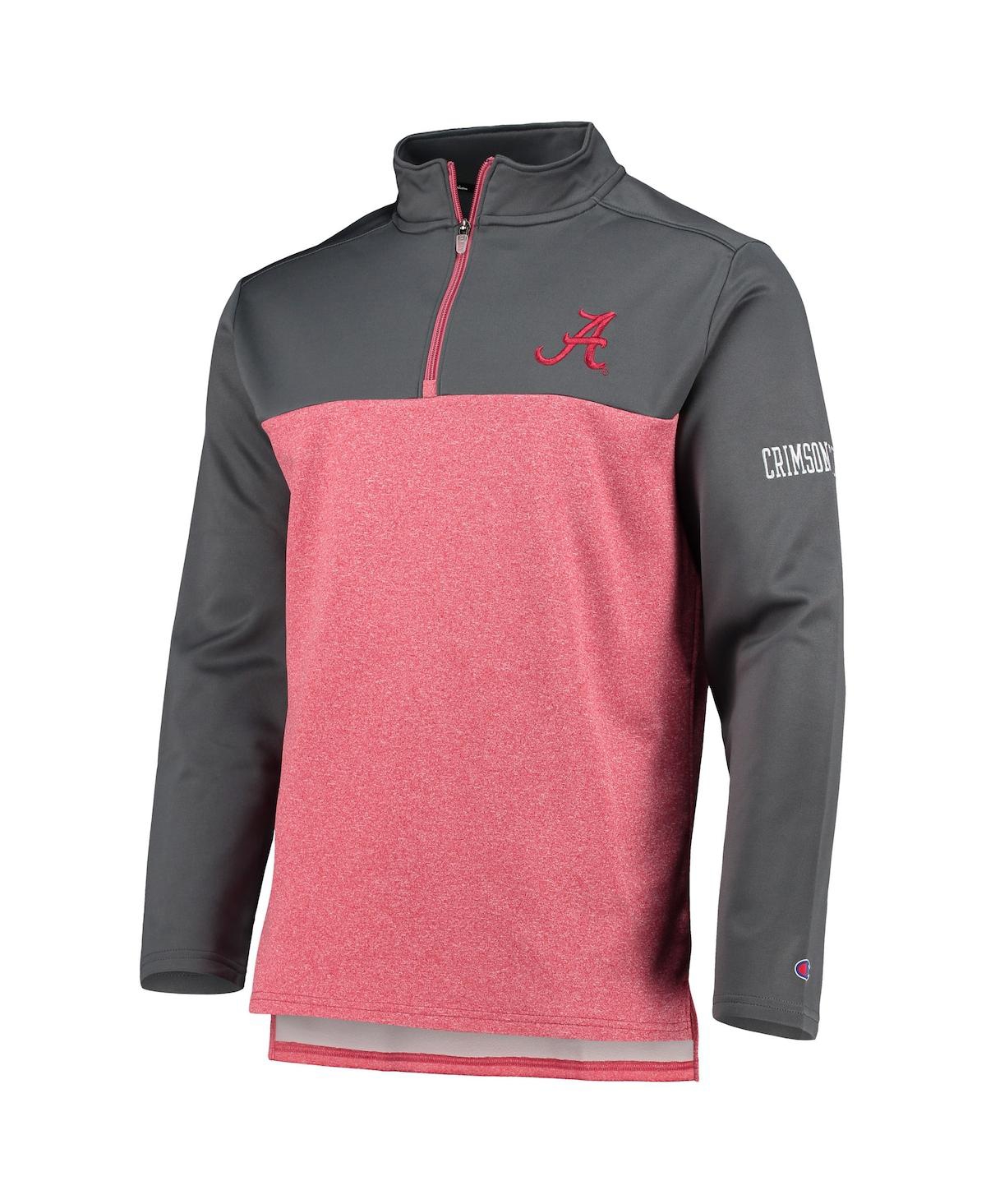 Men's ChampionAlabamaTide Gameday Quarter-Zip Jacket - Crimson