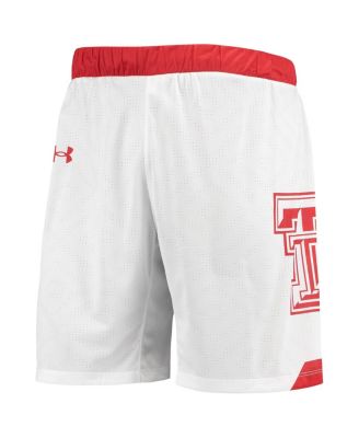 Men's White Texas Tech Red Raiders Alternate Replica Basketball Shorts