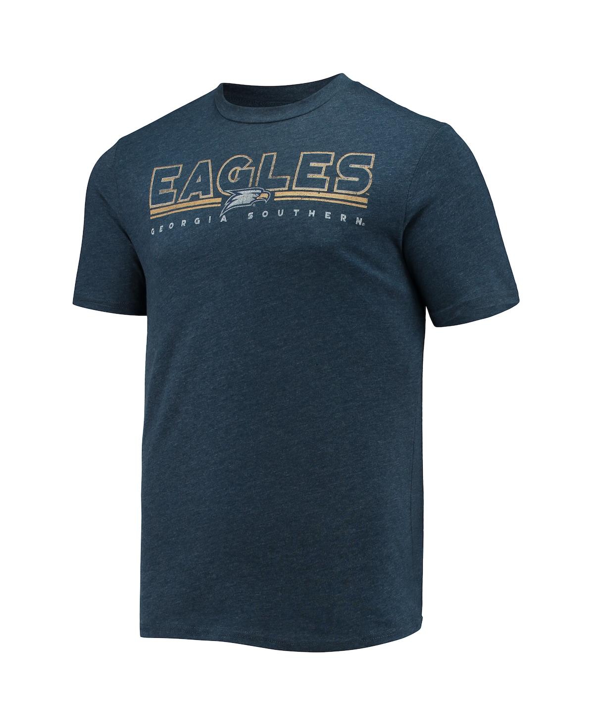 Men's Concepts Sport Navy Georgia Southern Eagles Meter T-shirt and Pants Sleep Set - Navy