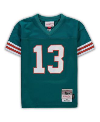 Preschool Boys and Girls Dan Marino Aqua Miami Dolphins 1984 Retired Legacy Jersey