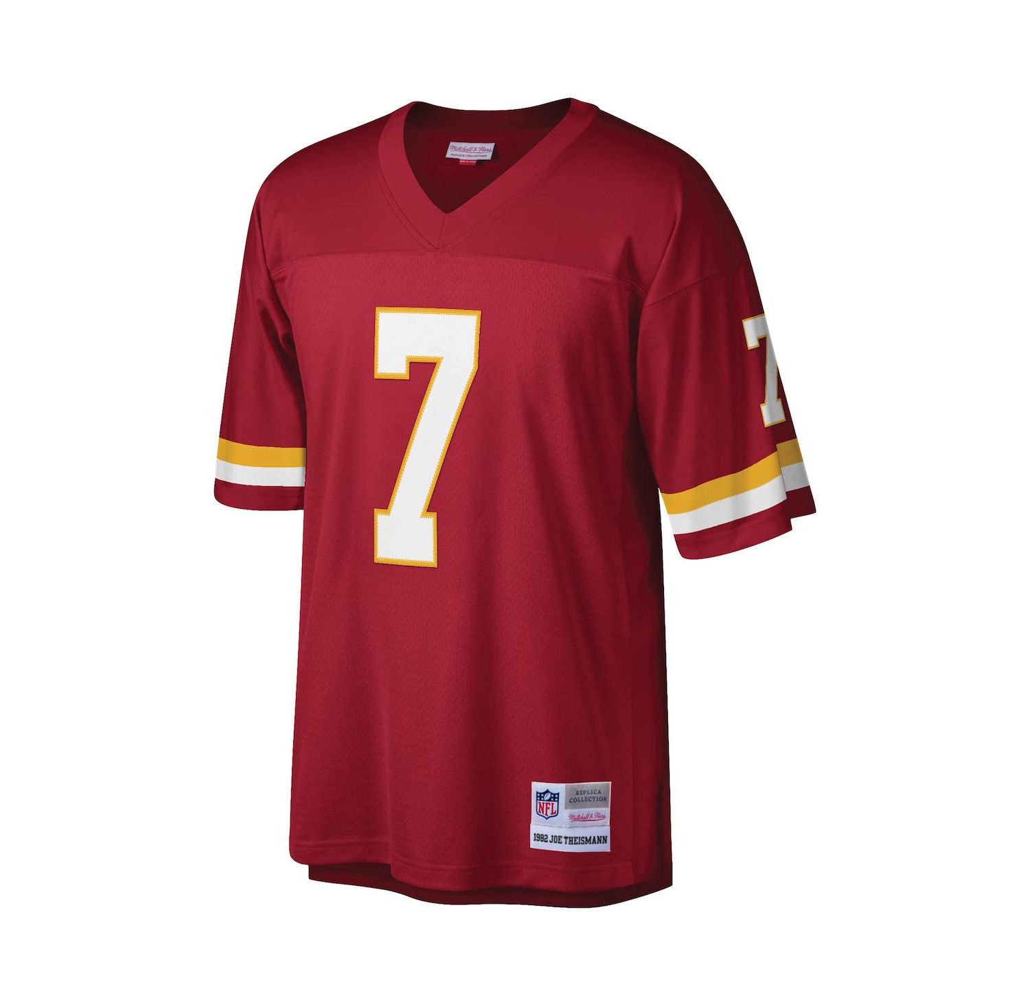 Men's Joe Theismann Burgundy Washington Football Team Legacy Replica Jersey