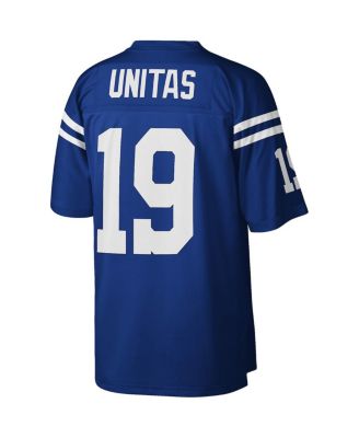 Men's Johnny Unitas Royal Baltimore Colts Legacy Replica Jersey