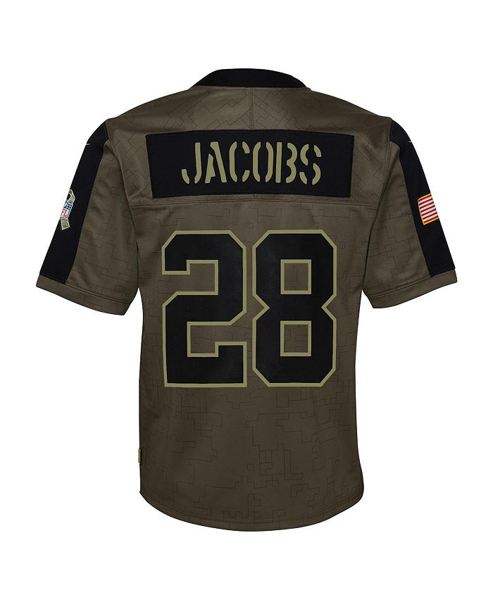 Nike Big Boys Josh Jacobs Olive Las Vegas Raiders 2021 Salute To Service  Game Jersey - Macy's