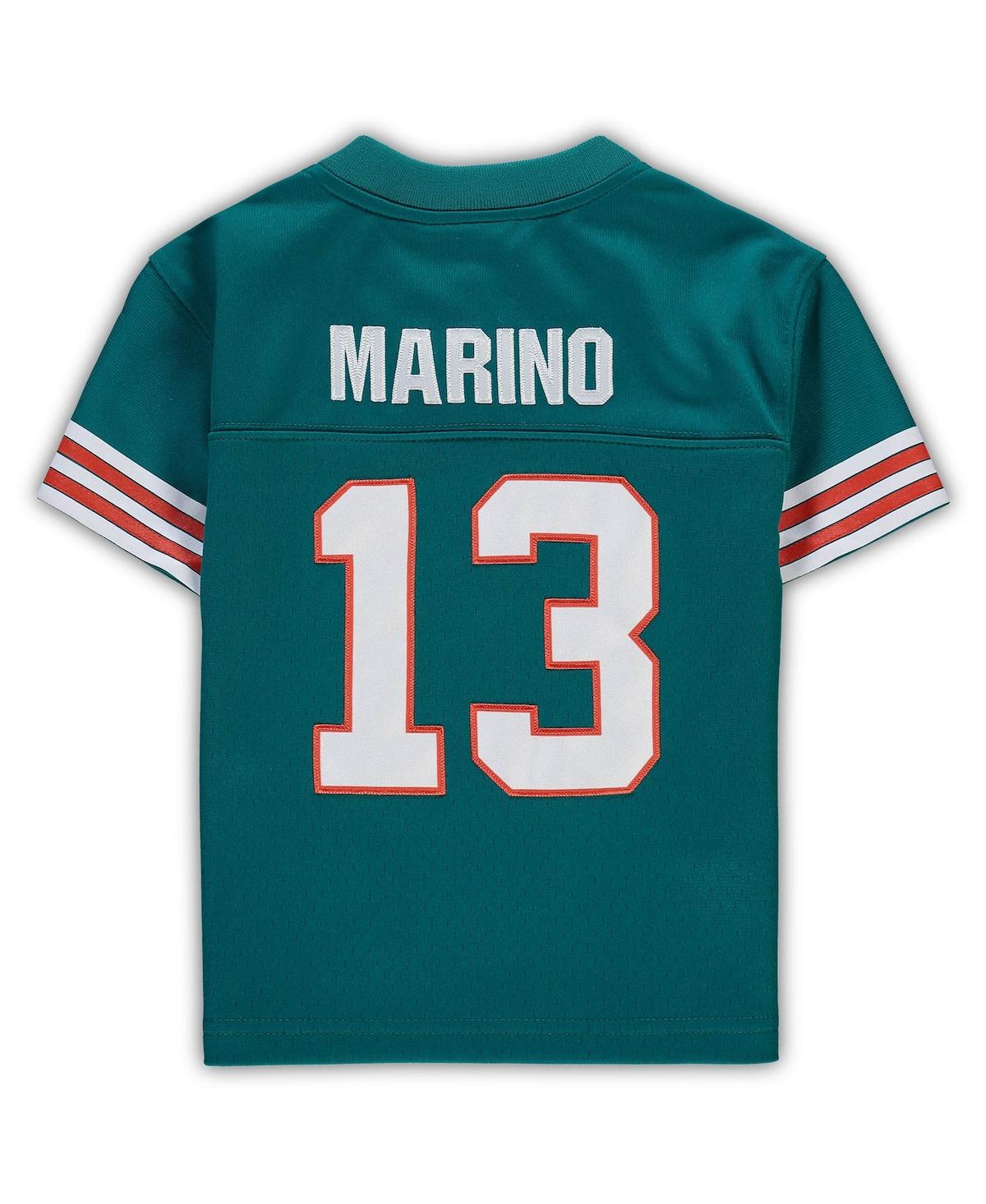 Infant Boys and Girls Mitchell & Ness Dan MarinoMiami Dolphins 1984 Retired Legacy Jersey - Aqua